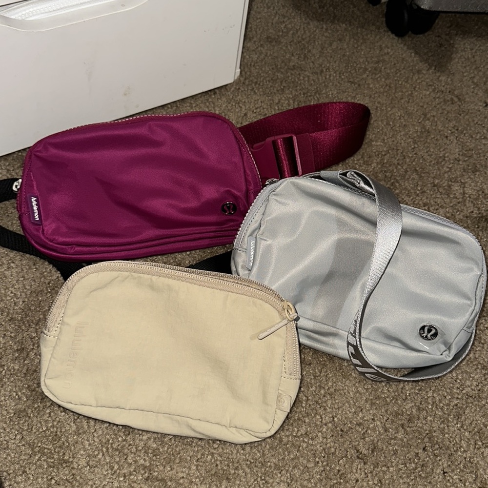 Lululemon belt bags